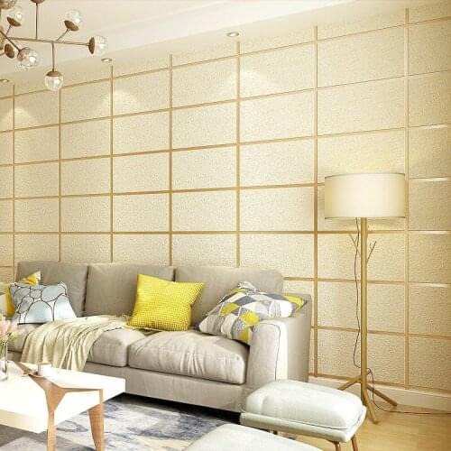 Beibehang Dimensional simple marble vertical horizontal stripe wide wall paper living room background wallpape papel de parede