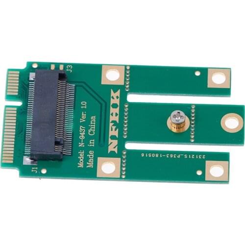 For Wifi Bluetooth Wireless Card A+E Key A Key M.2 NGFF Wireless Module To MINI PCIE Adapter