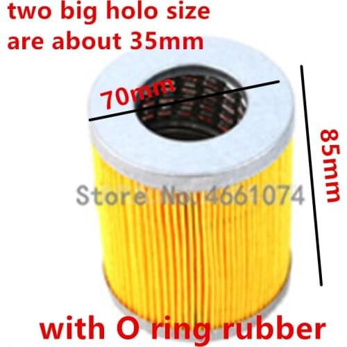 The fuel filter element C0708 CX0708, the big hole+small hole / big hole+big hole, for forklift Shenniu 254 tractor engine parts
