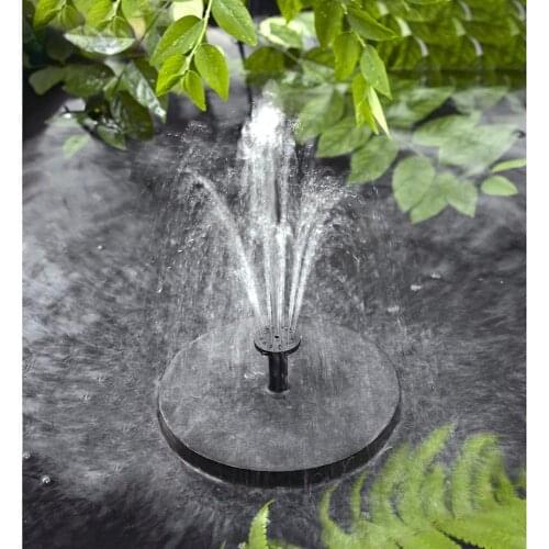 Solar Powered Fountain For Garden Pool Fish Bowl Small Pond Swimming Pool Decoration