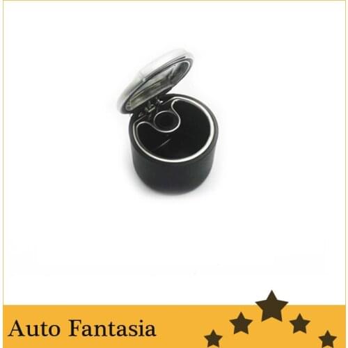 Matt brush aluminium cupholder ashtray for Audi q5