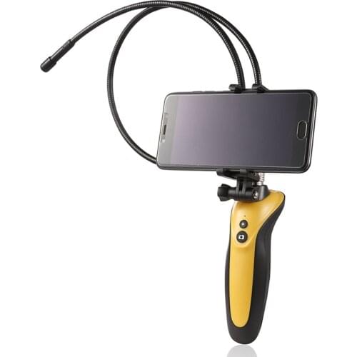 HT-669 Wifi Endoscope Wireless Borescope IP67 Tube Snake Inspection Camera 1M Cable 720P 6 LEDs For IOS Android