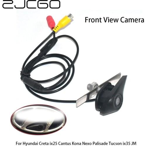 Car Front View Parking LOGO Camera Night Vision Waterproof for Hyundai Creta ix25 Cantus Kona Nexo Palisade Tucson ix35 JM