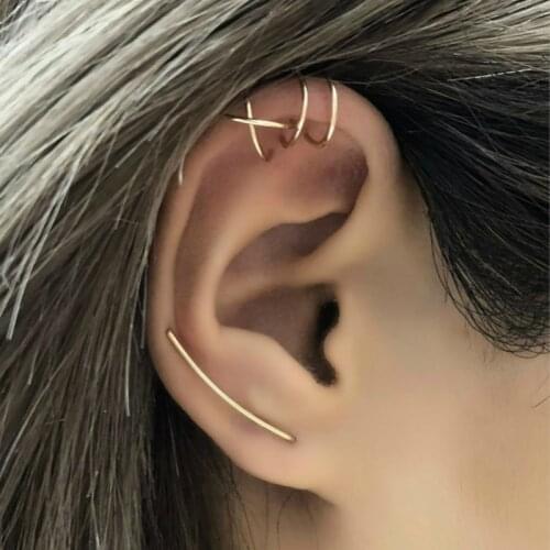 Korean Earrings Fashion Jewelry Statement Earrings Gothic Geometric Oorbellen Earrings For Women Stud Earrings Wholesale