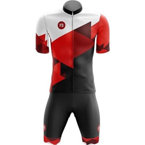Summer professional team triathlon cycling suit one-piece short-sleeved jumpsuit Mono de ciclismo para hombre Lycra quick-drying