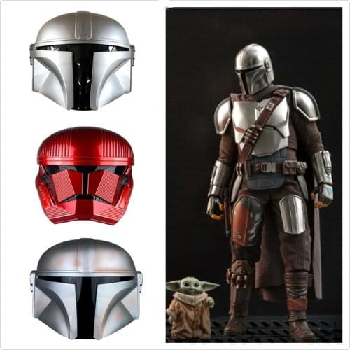 Hot Movie Boba Fett Mandalorian Boba Fett Cosplay Mask Helmets Hard PVC Masks Props Halloween