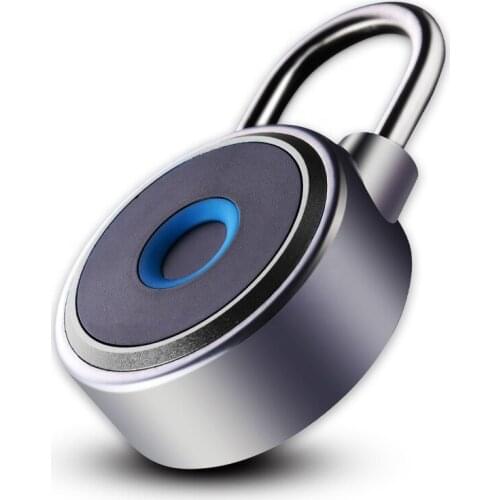 Best Price Smart Security Metal Waterproof USB Charging Fingerprint Padlock
