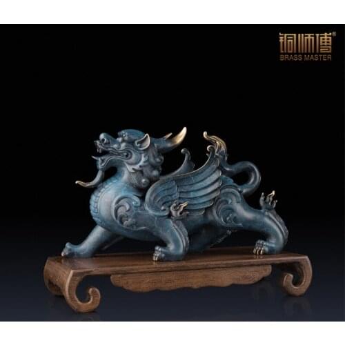 Copper copper ornaments "powerful dance master" (medium) Home Furnishing copper jewelry crafts