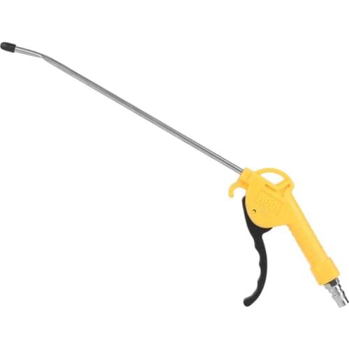 Portable Plastic Air Blow Gun Aluminium Alloy Pneumatic Dust Removing Gun Air Blow Accessory with a Joint