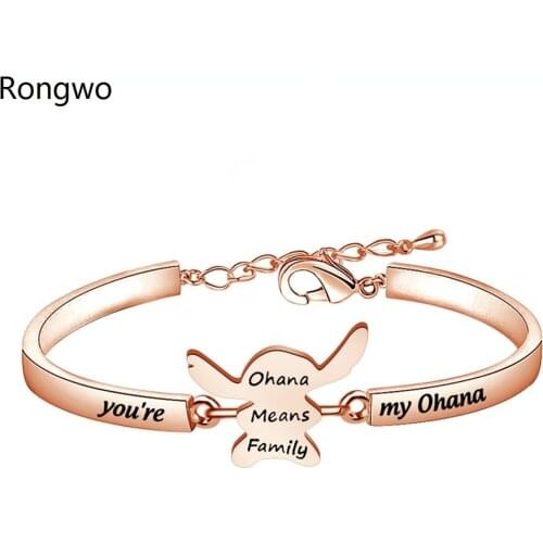 RONGWO Pink Bracelets
