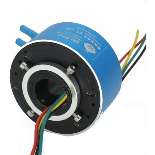 4 circuits 10A of connector slip ring with hole size 25.4mm of through bore slip ring