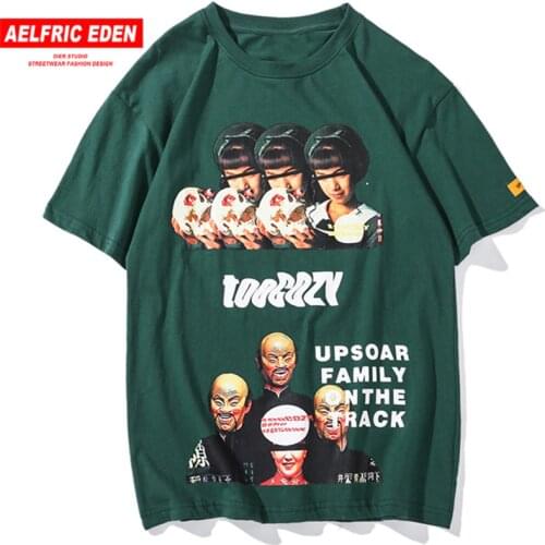 Funny Pattern 3d Print T Shirt Men 2018 Summer Cotton T-shirts Street Wear Hip Hop Short Sleeve Skateboard Tee UP06