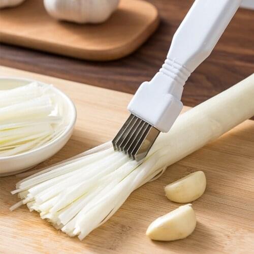 1Pcs Onion Slicer Shallot Garlic Shredder Multifunctional Kitchen Gadgets Chilli Carrots Cutting Shred Tool Kitchen Accessories