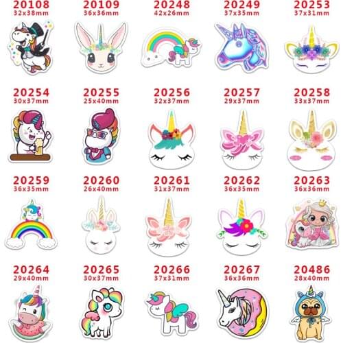 10 Pcs Cartoon Planar Resin Cabochons PR20108