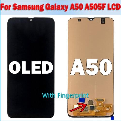 100% Test For Samsung Galaxy A50 SM-A505FN/DS A505F/DS A505 LCD Display Touch Screen Digitizer Assembly For Samsung A50 LCD