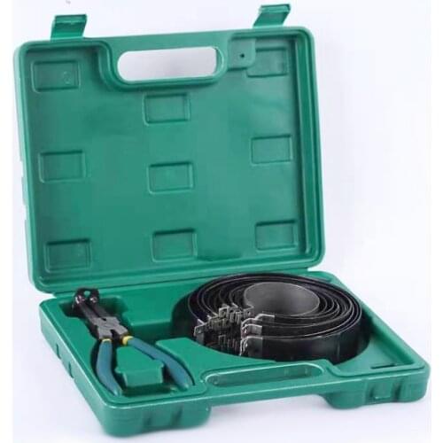 14Pcs Rings Piston Ring Compressor Plier Clamp Remover Assembly Cylinder Installer Ratchet Pliers 62-146mm