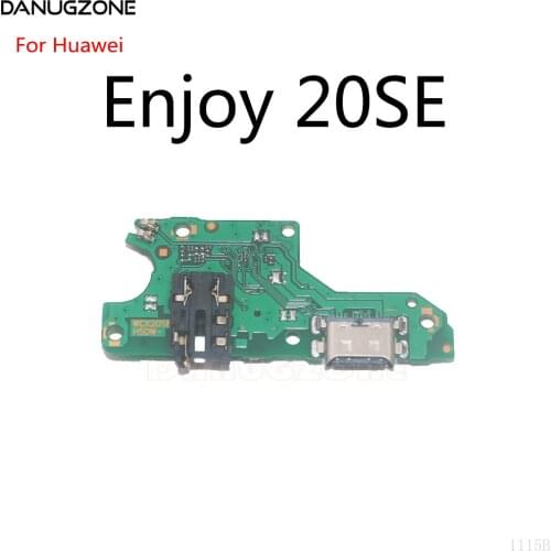 30PCS/Lot For Huawei Enjoy 20 Pro 20SE USB Charging Port Dock Plug Socket Jack Connector Charge Board Flex Cable
