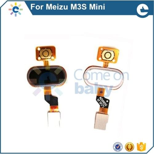 5pcs/lot Original For Meizu M3S Home Button Meilan 3S Touch ID Fingerprint Sensor Back Key Parts,VGS version,please order
