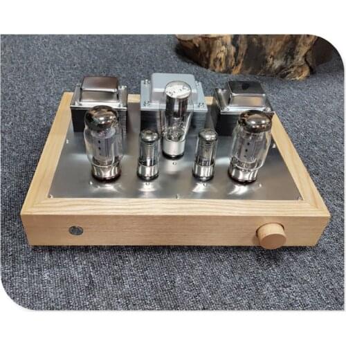 6J8P/6SJ7/717A+KT88 KT66 single-ended tube power amplifier, frequency response: 20-30KHz ±1db total harmonic distortion