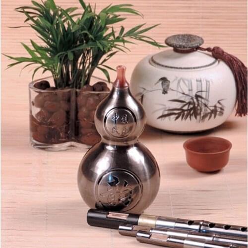 ABS Resin Cucurbit Flute Chinese Traditional Wind Musical Instrument C/Bb Key Hulusi Gourd Flauta Instrumentos musicais