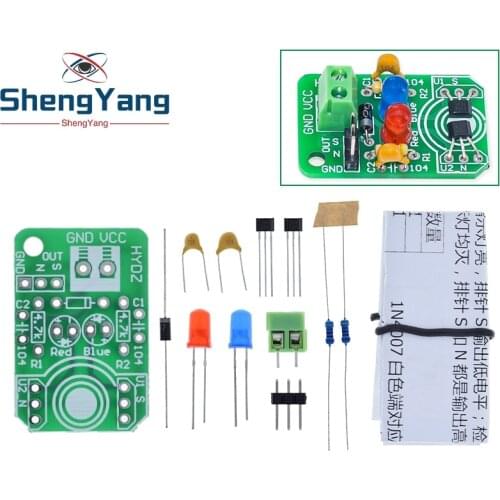 Hall magnetic Induction sensor magnetic detection pole resolver North and South detection module DIY learning kit For arduino