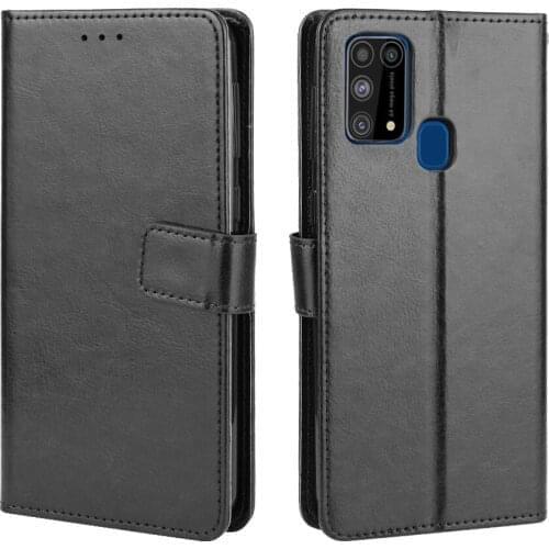 For Samsung Galaxy M31 Case classic Flip Luxury PU Leather Phone Case For Samsung Galaxy M31 M30S Case Cover