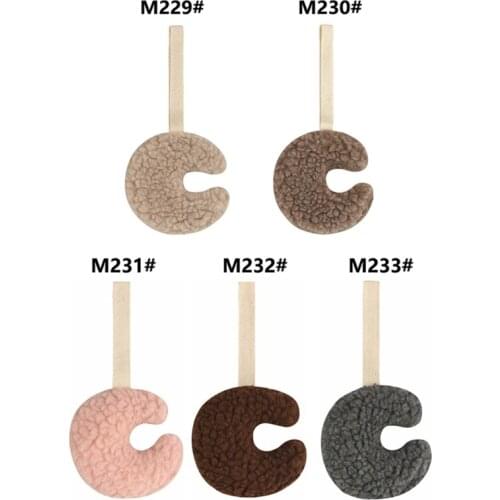 Baby Pacifier Chain Pendant Soft Cotton Plush Moon Soother Dummy Nipple Holder Newborn Infants Teething Nursing Toys Shower Gift