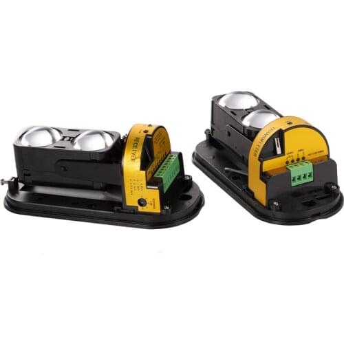 Dual Beam Sensor Active Infrared Intrusion Detector IR 30m~150m Outdoor Perimeter Wall Barrier Fence for GSM alarm