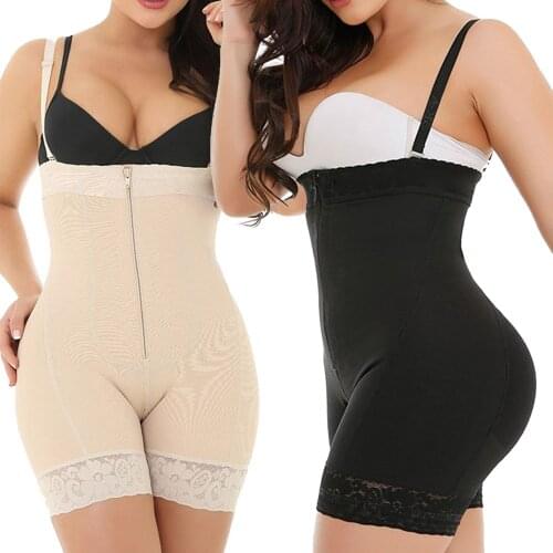 NEMOLEMON S-6XL Full Body Shaper Tummy Control Underbust Waist Trainer Butt Lifter Slimming Underwear Control Panties Shapewear