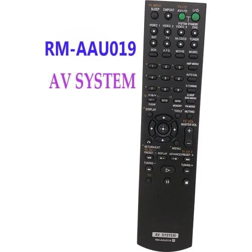 New Replacement RM-AAU019 Remote Control For SONY Home Theater AV System RM-AAU020 HT-DDW670 HT-DDW670T STR-K670P HT-DDW1600