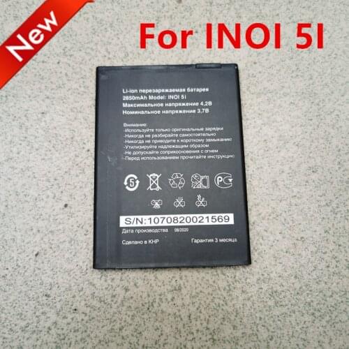 New High Quality 2850mAh INOI 5i Battery For INOI 5I Lite INOI5 Lite Mobile Phone