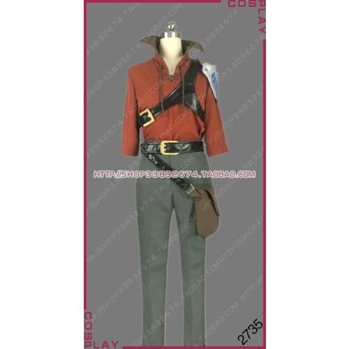 Rage of Bahamut Virgin Soul Shingeki no Bahamut Bounty Hunter Favaro Leone Uniform Cosplay Costume S002