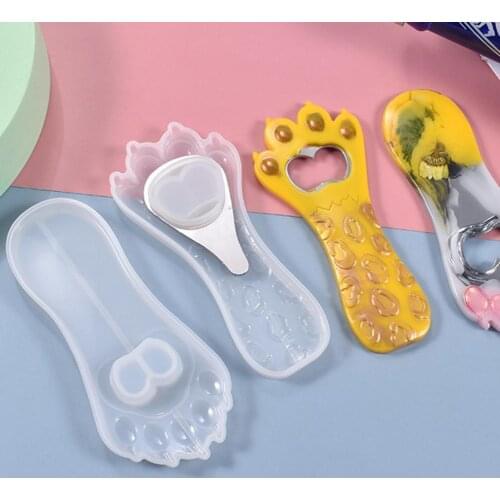 Silicone Mold Elastic Easy to Demold Eco-friendly Opener Making Epoxy Mould for DIY