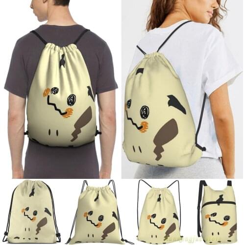 Men Waterproof Purpose Drawstring Backpack Bags Mimikyu Women Outdoor Travel Backpacks Gym Bags Training Swimming Fitness Bag