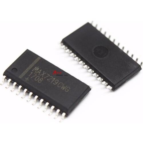 10PCS MAX7219 MAX7219CWG MAX7219EWG SOP24 LED display driver