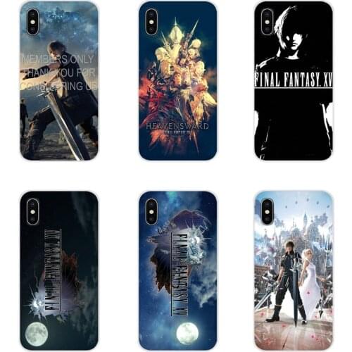 Accessories Phone Cases Covers For Xiaomi Mi6 A1 5X 6X Redmi Note 5 5A 4X 4A 4 3 Plus Pro pocophone F1 Final fantasy xv fashion