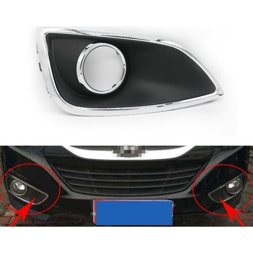 Fog Light Cover For Hyundai ix35 2010 2011 2012 Fog Lamp Shell Car Front Bumper Grille Driving Lamp Cover