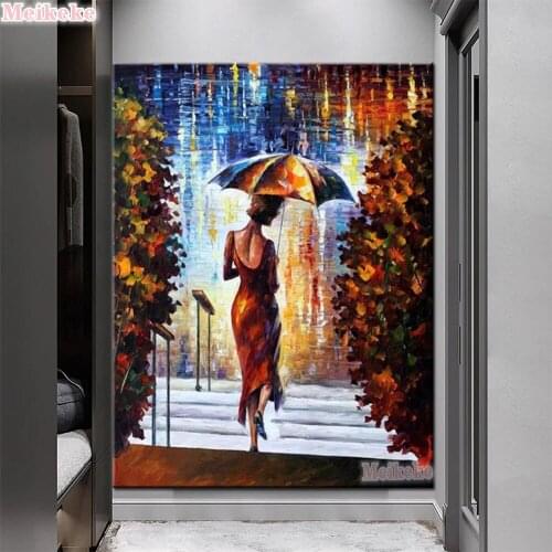Home Decoration Art Diy 5d Diamond Painting Abstract woman Cross Stitch Resin Diamond Embroidery Mural Decoration gift