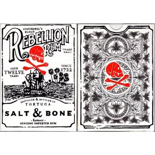 Ellusionist Salt & Bone Playing Cards Bicycle Rebellion Rum Deck USPCC Collectible Poker Magic Card Games Magic Tricks Props