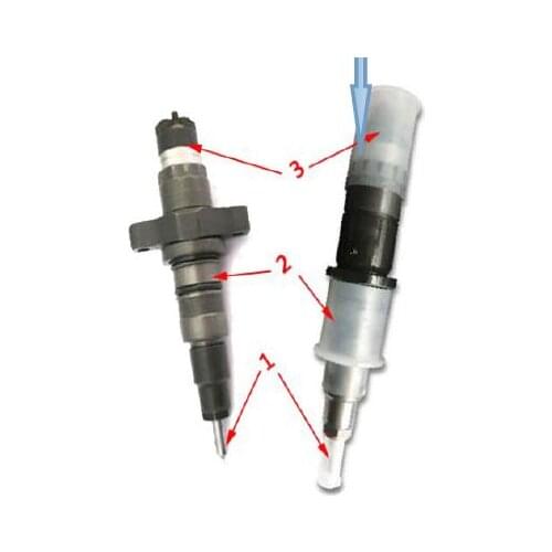 ERIKC 6000900095 Injector Plastic caps for diesel injektors,TAPERED CAP for protecting injector for Bosch 0445120 injector