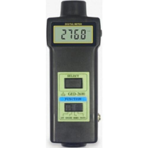 GED2600 Engine Laser Tachometer Motor Machine Automobile Rotate Speed Tester GED-2600