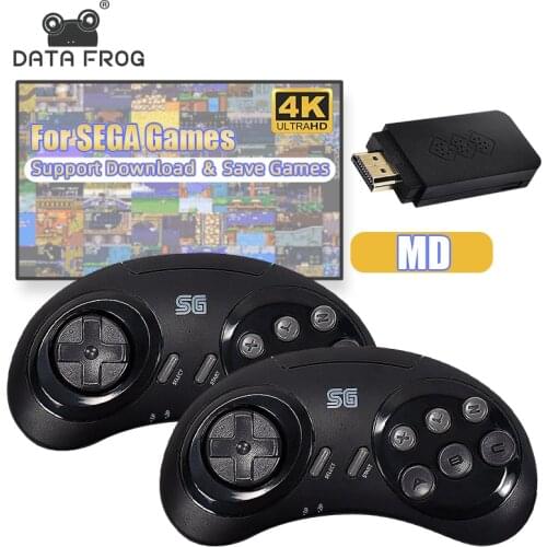DATA FROG Y2 SG 16 Bit 4K Game Stick for MD Sega Mini Video Game Console HDMI-compatible 900+ Game for Sega Genesis/Mega Drive