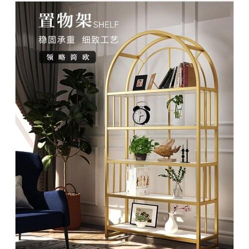 Bookshelves Nordic shelves, shoe bags, beauty parlors, cosmetics and nail shops, showcase display shelves