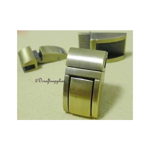 Purse lock wallet Thumb latch tongue clasp anti brass 1 1/8 inch x 5/8 inch E52