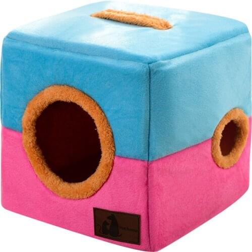 Creative New Foldable Double Hole Pet Kennel Cat Nest Dog Kennel Pet Supplies