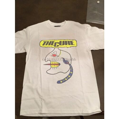 New The Cure Rock Band Boys 1984 Tour Vintage Mens White T Shirt Sizes S to 4XL