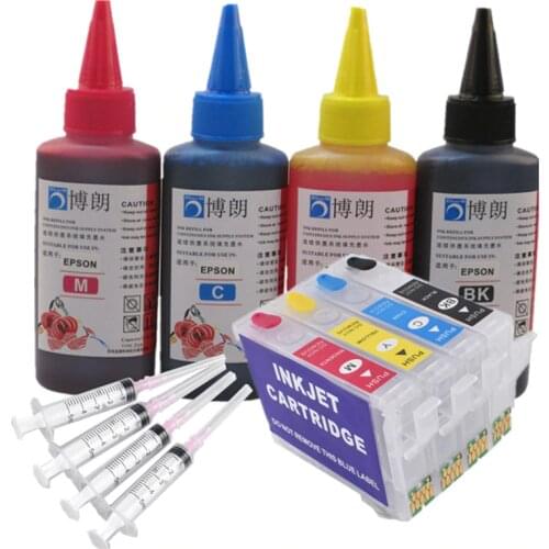 Refill ink kit for 603 XL ink cartridge ARC chip for EPSON XP-3100/XP-3105 WorkForce WF-2830DWF/WF-2835DW/WF-2850DWF/WF-2810DWF