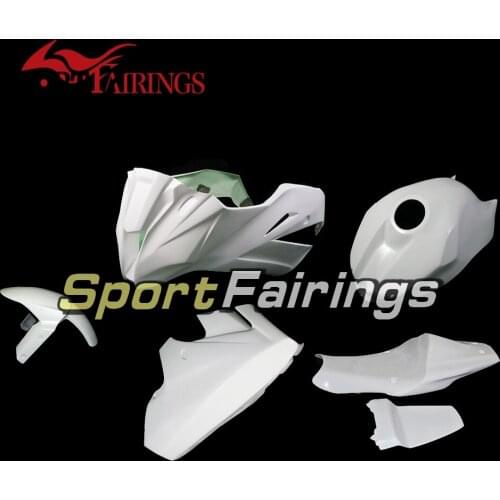 Unpainted Fiberglass Racing Motorcycle Full Fairing Kit For Kawasaki Ninja ZX10R 2011 2012 2013 2014 2015 Naked Cowlings Covers