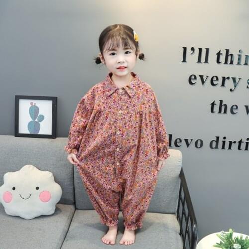 Kids Baby Girls Pajamas Clothing Sets Toddler Stitch Onesies Sleepwear Children Pyjamas Girls Cotton Pajama Set Print Nightwear
