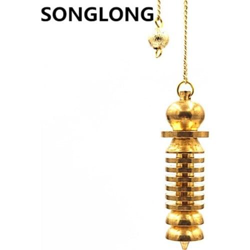 Reiki Healing Pendule Pendant Pendulums for radiesthesia men and women lucky hand spirit swing chain energy therapy